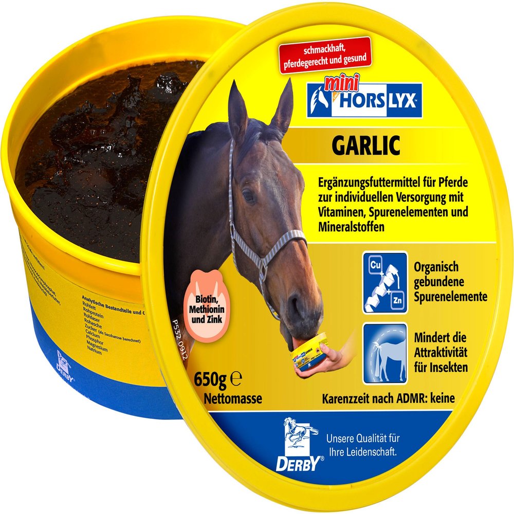 Leckmasse Horslyx. Garlic 650g