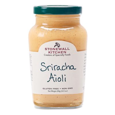 Stonewall Kitchen Sriracha Aioli, 298g Jar, Delicious Spicy Aioli with Sun-Ripened Chillies for Burgers, Meat, and Sandwiches