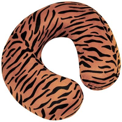 Aidapt Spare Cover for Blue Memory Foam Neck Cushion/Stylish Removable Cover/ Brown Tiger