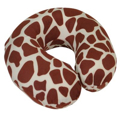 Aidapt Spare Cover for Blue Memory Foam Neck Cushion/Stylish Removable Cover/ White Giraffe