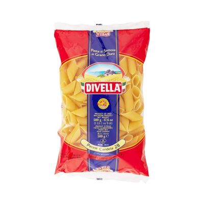Divella - Penne Dandela 28, Pasta di Semola di Grano Duro, 500 g