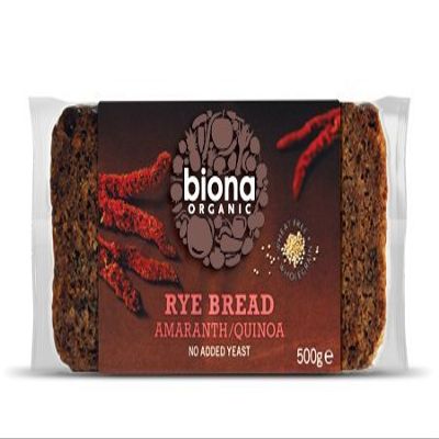 Org Amaranth Quinoa Rye Bread (500g) - x 2 *Twin DEAL Pack*