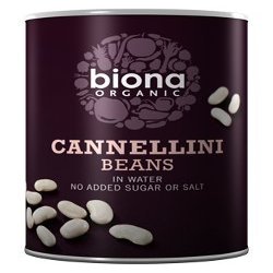 BIONA Organic Cannellini Beans 400g (Pack of 3)
