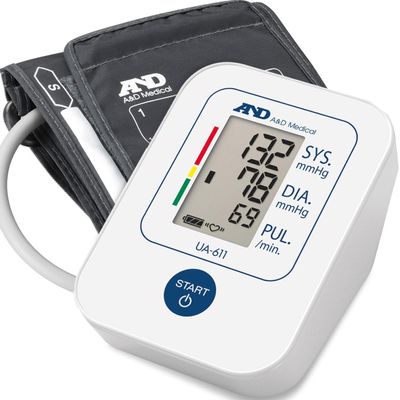 A&D Medical Blood Pressure Monitor Cuff Upper Arm Blood Pressure Machine Home Use UA-611