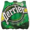 PERRIER Sparkling Mineral Water, 1 Liter, Pack of 6 view 1
