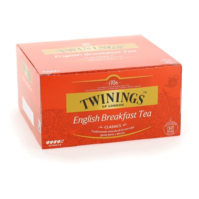 English Breakfast Tea Bags, 50 ct