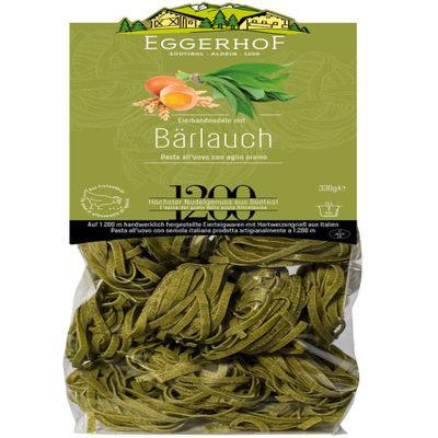 Wild Garlic Fettuccine 330 gr. - Eggerhof - Ahrntal Natur