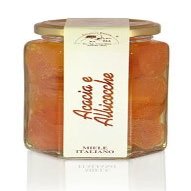 Apicoltura Cazzola Italy - Apricot and Acacia Honey - Jar of 350 g