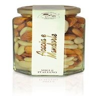 Apicoltura Cazzola Italy - Almonds and Acacia Honey - Jar of 290 g