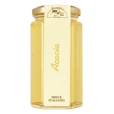 Apicoltura Cazzola Italy - Acacia Honey - Jar of 350 g