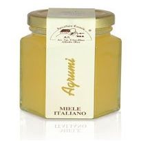 Apicoltura Cazzola Italy - Citrus Honey - Jar of 135 g (Pack of 2 Glass Jars)