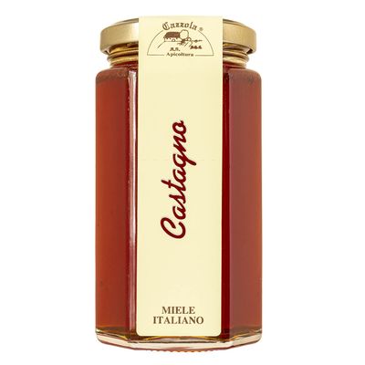 Apicoltura Cazzola Italy - Chestnut Honey - Jar of 350 g