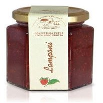 Apicoltura Cazzola - Raspberries Jam (NO Pectin) - Jar of 200 g (Pack of 2 Glass Jars)
