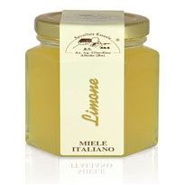 Apicoltura Cazzola Italy - Lemon Honey - Jar of 135 g (Pack of 2 Glass Jars)