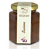 Apicoltura Cazzola - Plums Jam (NO Pectin) - Jar of 200 g (Pack of 2 Glass Jars)