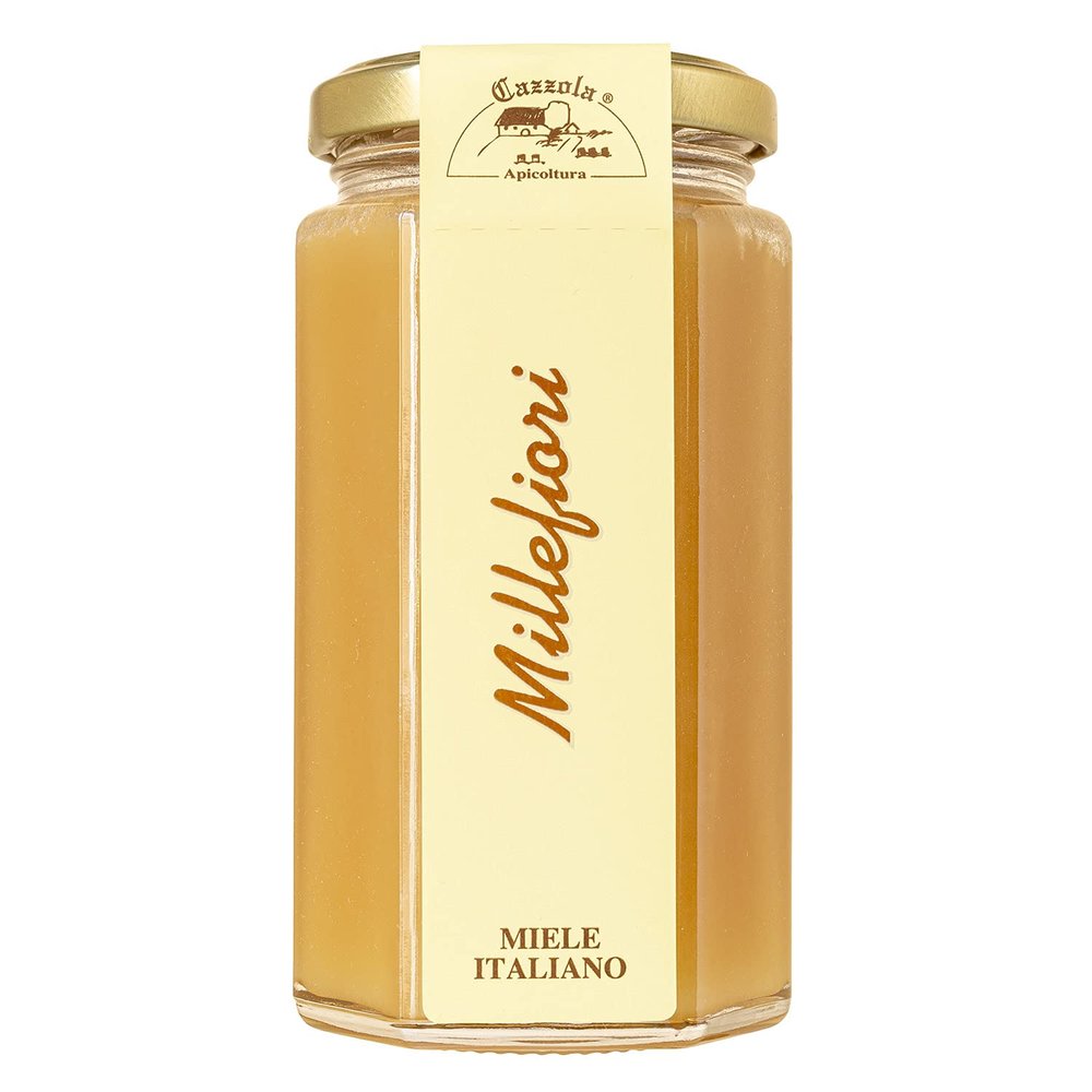 Apicoltura Cazzola Italy - Multi Flower Honey (Millefiori) - Jar of 350 g