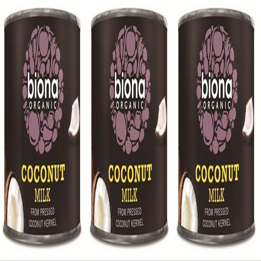 Organic Coconut Milk 17% Fat (200ml) x 3 Pack Saver Deal