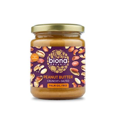 Organic Crunchy Peanut Butter (250g) x 2 Pack Deal Saver