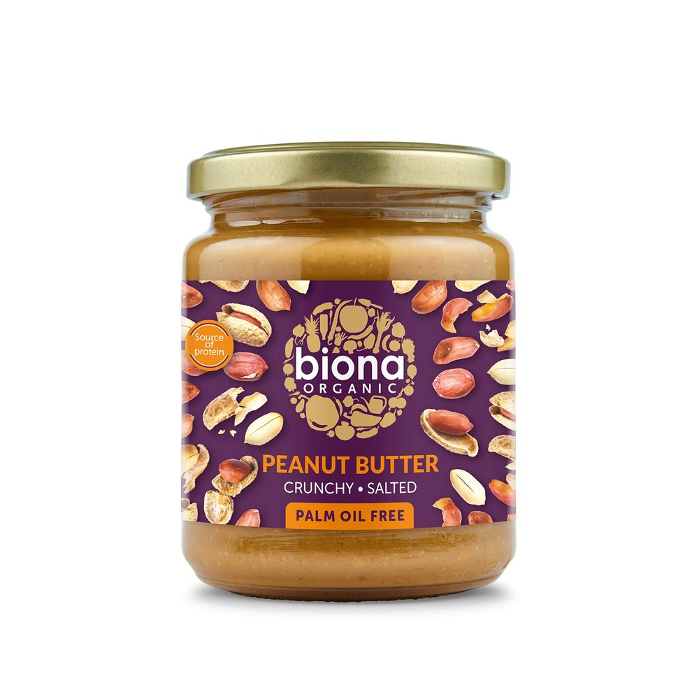 Organic Crunchy Peanut Butter (250g) x 2 Pack Deal Saver