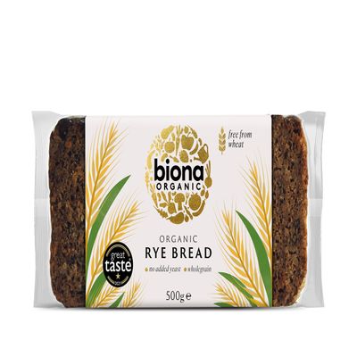 Organic Wholemeal Rye Bread (500g) x 2 Pack Deal Saver