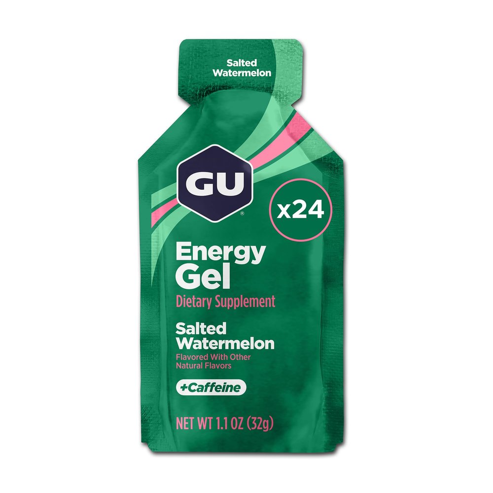 GU Salted Watermelon Flavour Energy Gels - Box of 24