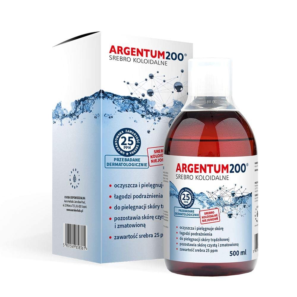 COLLOIDAL SILVER TONIC 25PPM 500ml