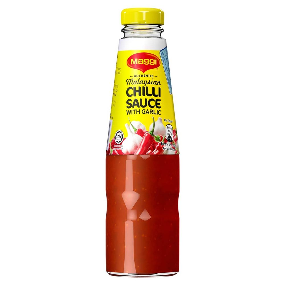 Maggi Authentic Malaysian Chilli Sauce with Garlic 305g (pack of 6)