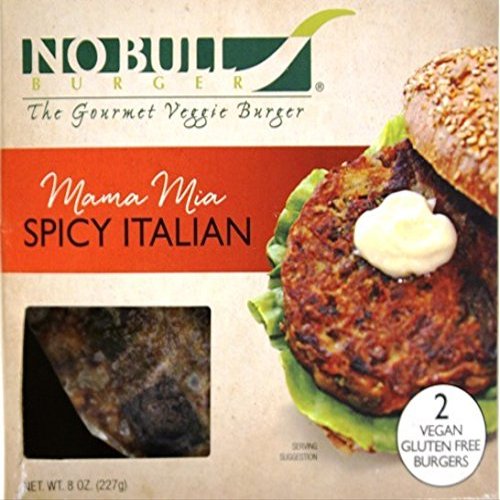 ITALIAN VEGGIE BURGERS 6 - 4 PACKS Organic Gluten Free Vegan Veggie Burgers C...