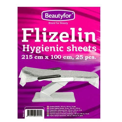 25 Pcs of Disposable Flizelin Non Woven Sheets for Couch Cover 215x100 - Ideal fo Massage beds