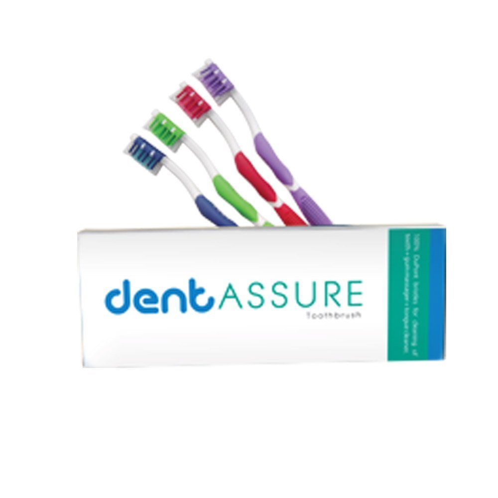 Vestige Dentassure Toothbrushes - Set of 4