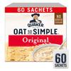 Quaker Oats So Simple Original Microwaveable 27g Sachets X 60 (Packaging May Vary) view 1