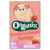 Organix Strawberry & Banana Porridge, 120g view 2