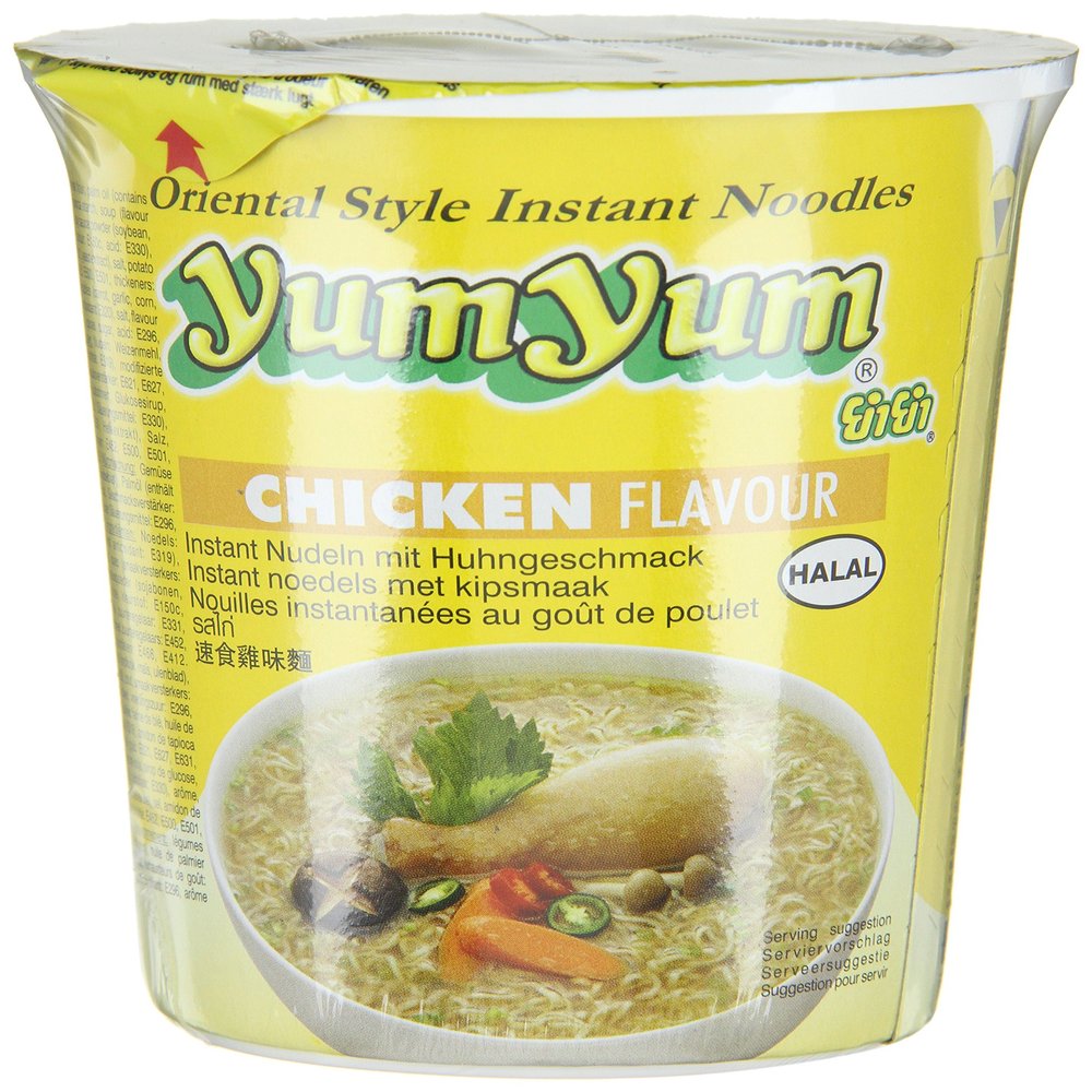 Yum Yum Instant Chicken Pasta 70g (18 x 70g) - Pack of 18