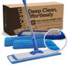 18" Professional Microfiber Mop | Stainless Steel Handle | Premium Mop Pads view 1