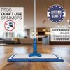 18" Professional Microfiber Mop | Stainless Steel Handle | Premium Mop Pads view 2