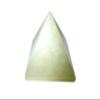 Jet International Natural Yellow Aventurine Pyramid Approx. 1.25" Earth Elements Reiki Symbol Pentacle Gemstone Healing Vastu Chakra Balancing Pyramid Good Luck Massage Pouch Prosperity Divine Chakra view 1