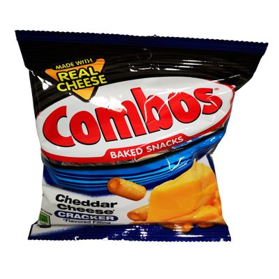 Combos Cheddar Cheese Crackers 6.3 OZ (178.6g)