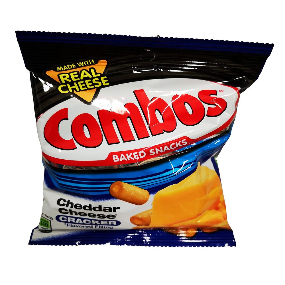 Combos Cheddar Cheese Crackers 6.3 OZ (178.6g)