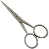 Tenartis 167 4" Stainless Steel Beard and Moustache Scissors with PVC Case - Made in Italy view 1