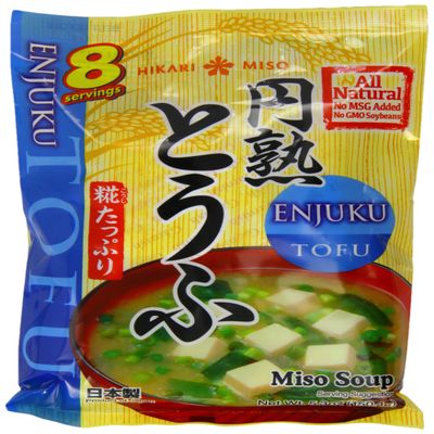 Hikari Instant Miso soup with Tofu 8 Servings (Pack of 2)