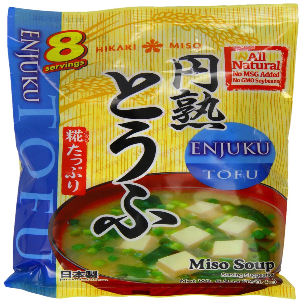 Hikari Instant Miso soup with Tofu 8 Servings (Pack of 2)