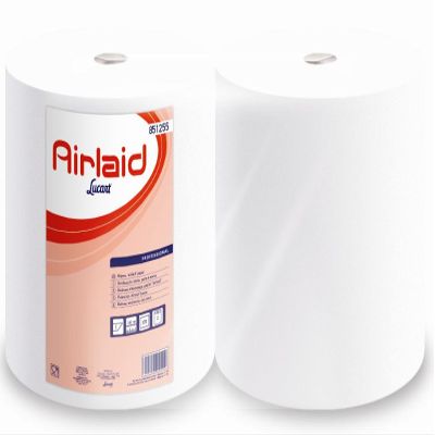 Airlaid Lucart Cleaning Rolls Extremely Wet Resistant 2 Rolls White