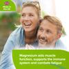 Lindens - Magnesium 500mg - 500 Tablets - UK Made, Reduces Tiredness & Fatigue, Supports Muscle & Nervous System Function - Bones & Teeth Health - Vegan, GMP & Letterbox Friendly view 3