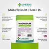 Lindens Magnesium Tablets 500mg, 1000 Tablets - Reduces Tiredness & Fatigue, Supports Metabolism, Muscle Function, Nervous System, Bones & Teeth - UK Made view 2