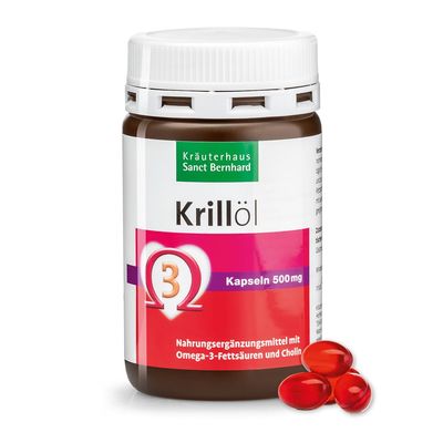Sanct bernhard krilll capsules, 60 capsules, 45 g