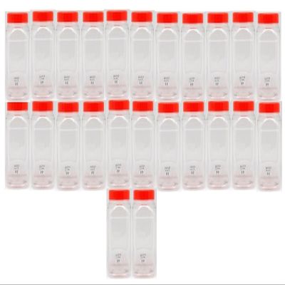 1.35 Litre Empty New Plastic Sweet JAR Pack of 24 Jars with Screw TOP LIDS