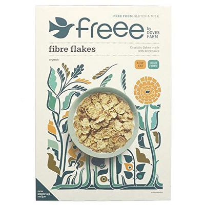 Doves Farm | Fibre Flakes Breakfast Cereal | 5 X 375G