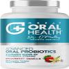 Chewable Oral Probiotics for Mouth  Bad Breath Treatment Supplement - Oral Care Tablet with BLIS K12 M18  Dentist Formulated 60 Lozenge Strawberry Vanilla Flavor eBook Included view 1