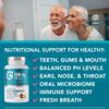 Chewable Oral Probiotics for Mouth  Bad Breath Treatment Supplement - Oral Care Tablet with BLIS K12 M18  Dentist Formulated 60 Lozenge Strawberry Vanilla Flavor eBook Included view 3