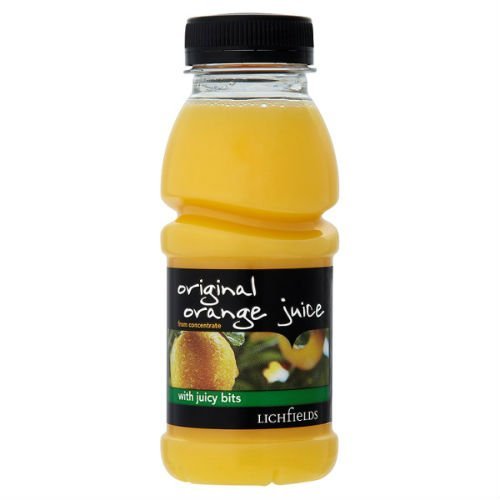 Lichfields Original Orange Juice Drink 250ml Pack of 9